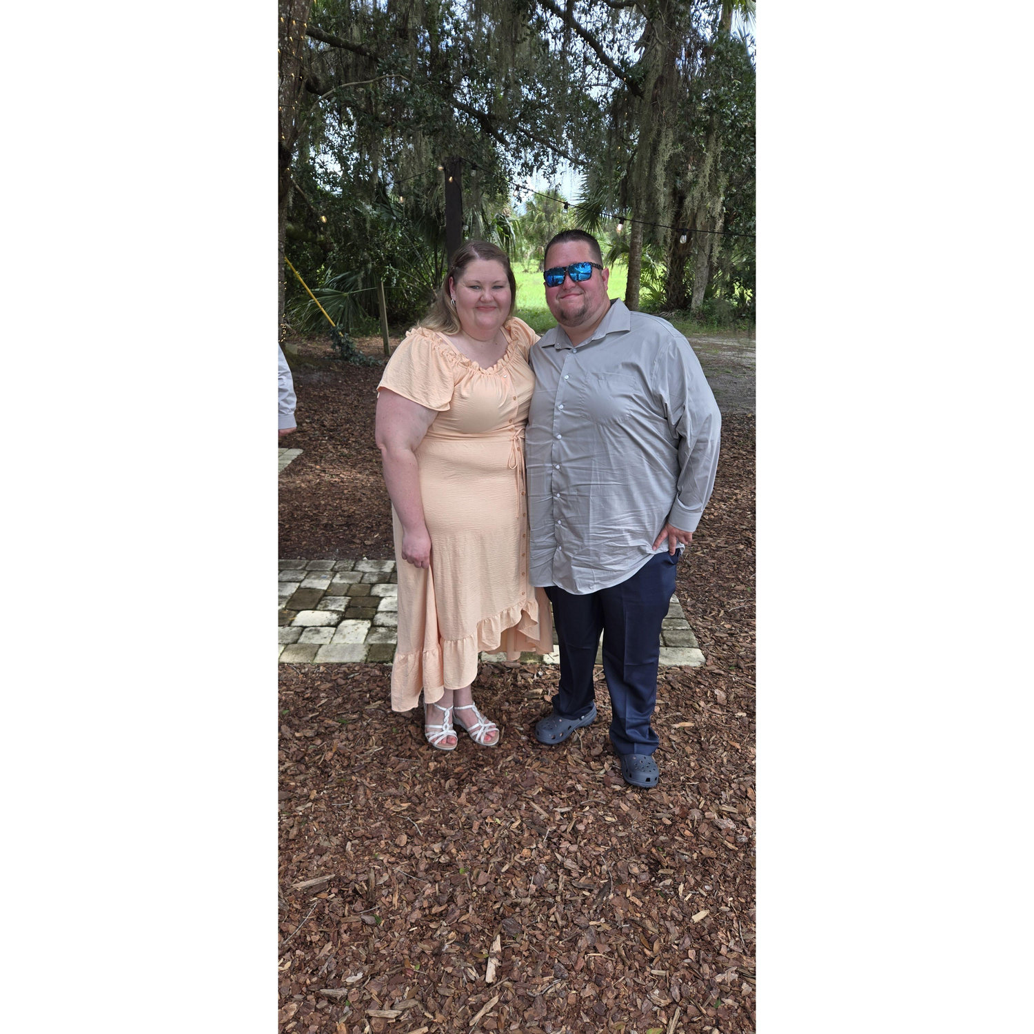 We clean up pretty good minus the crocs
