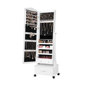 Jewelry Armoire with Mirror