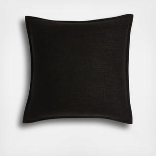 Laundered Linen Square Pillow Cover