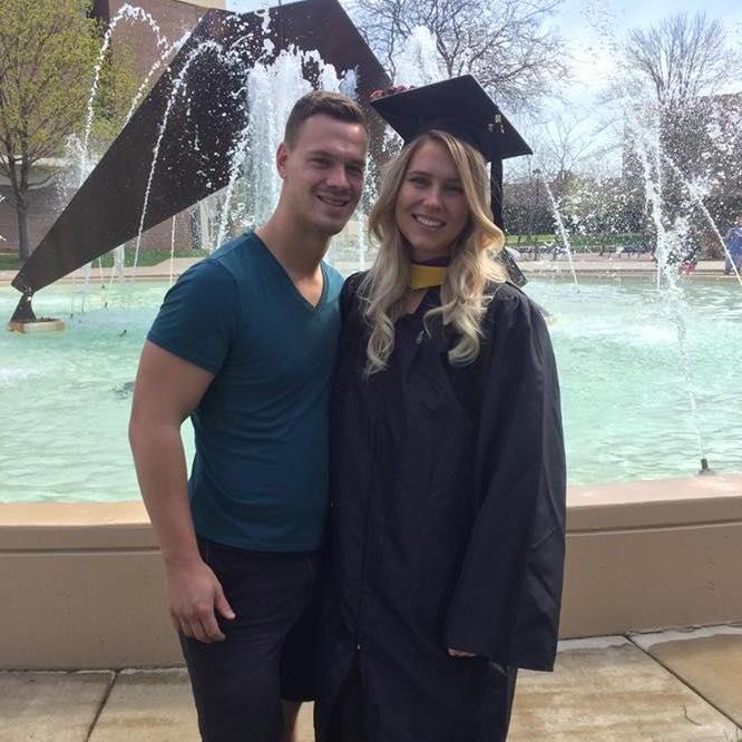 We both graduated from Minnesota State University Mankato.