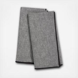 Hotel Collection - Overlock Edge Napkins, Set of 2