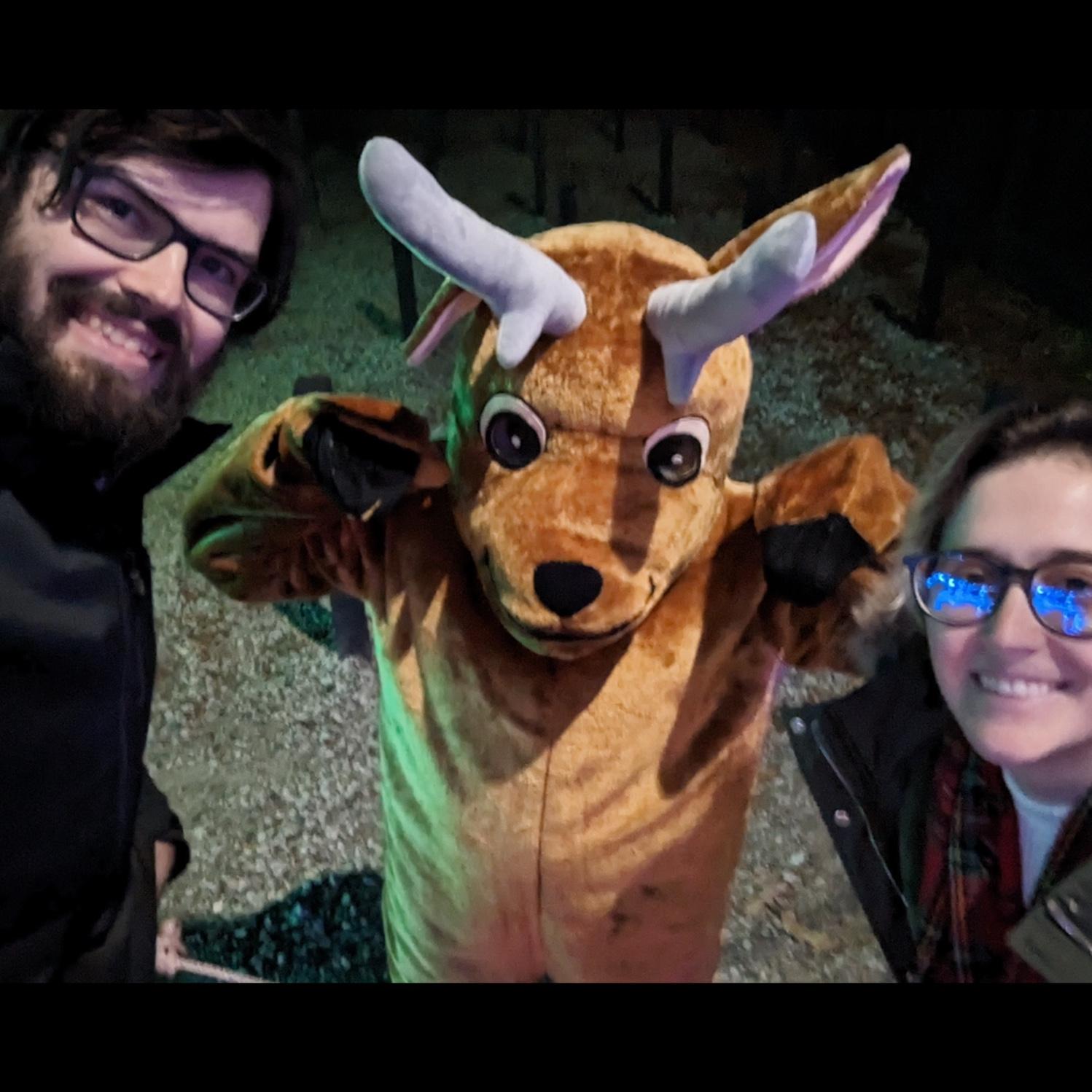 Recreating the 2021 picture from the Cincinnati Zoo at Kersey Valley Christmas in Archdale, North Carolina, December 2023