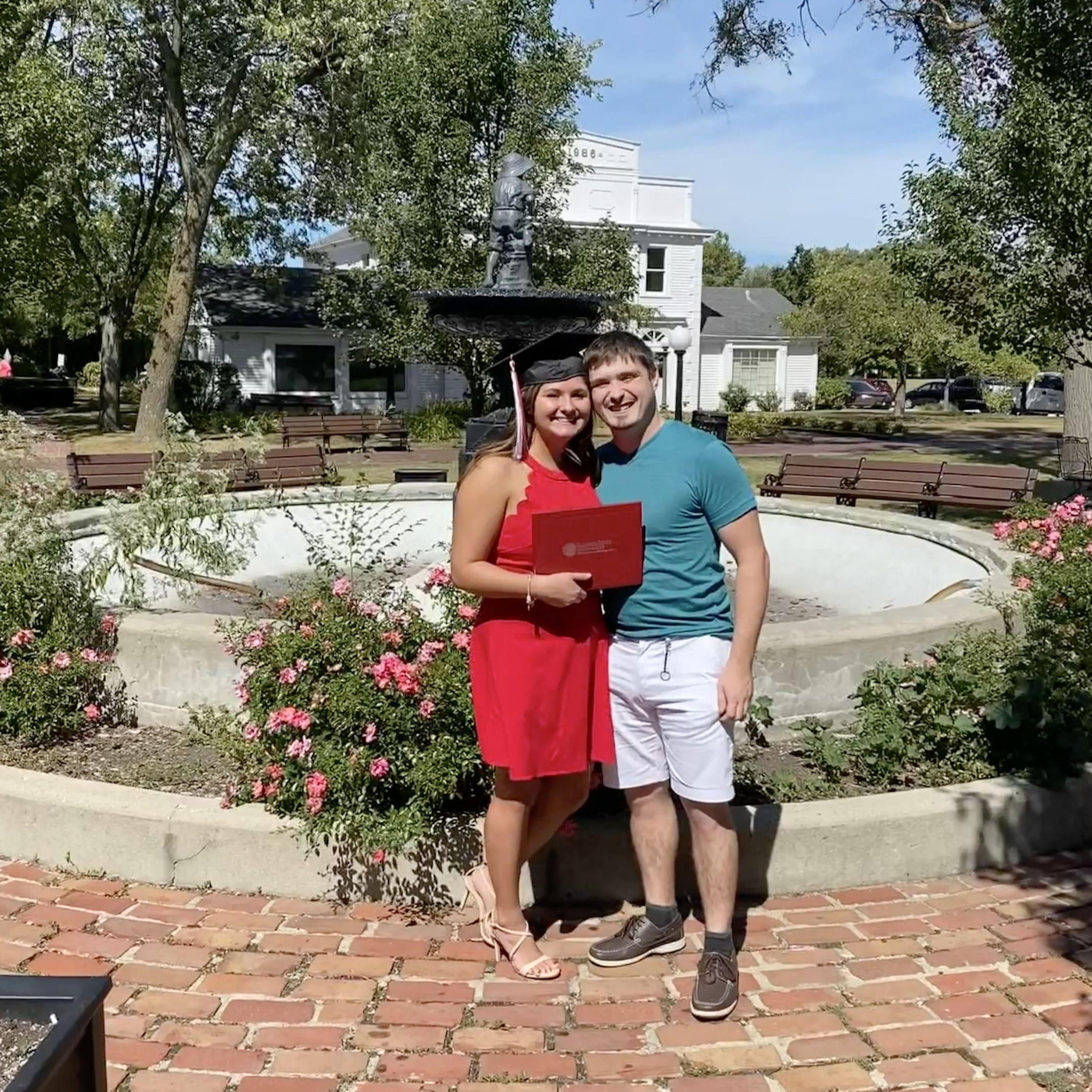Rachelle's graduation (Bachelor's Degree)