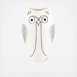 Woodland Park Owl Vase