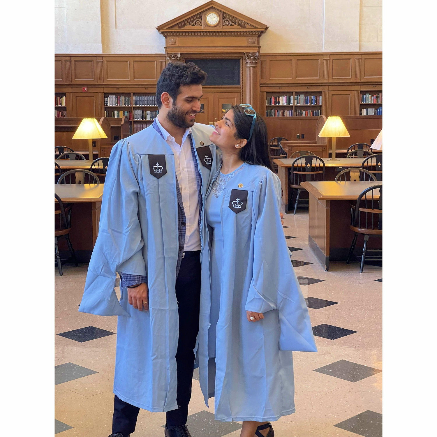 Graduated with honors… and a lifelong study partner! 🎓❤️