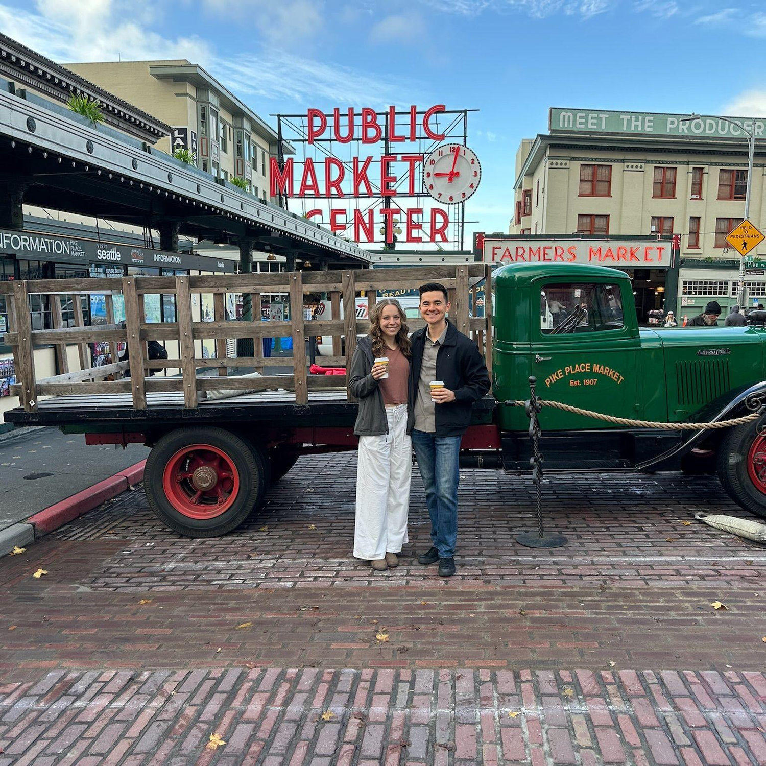 Molly's first time in Seattle