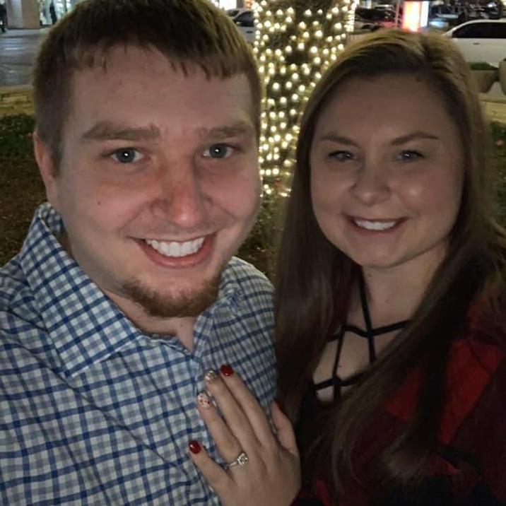 After getting engaged!