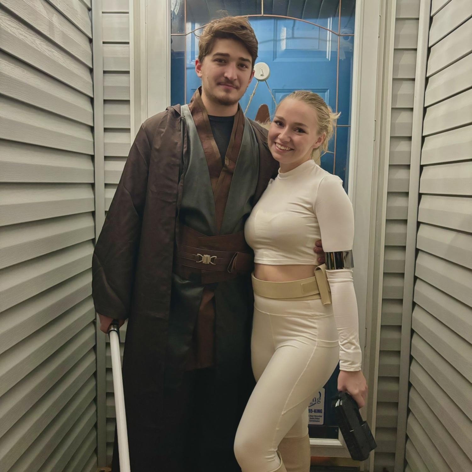 Halloween 2023. Padme and Anakin Skywalker
