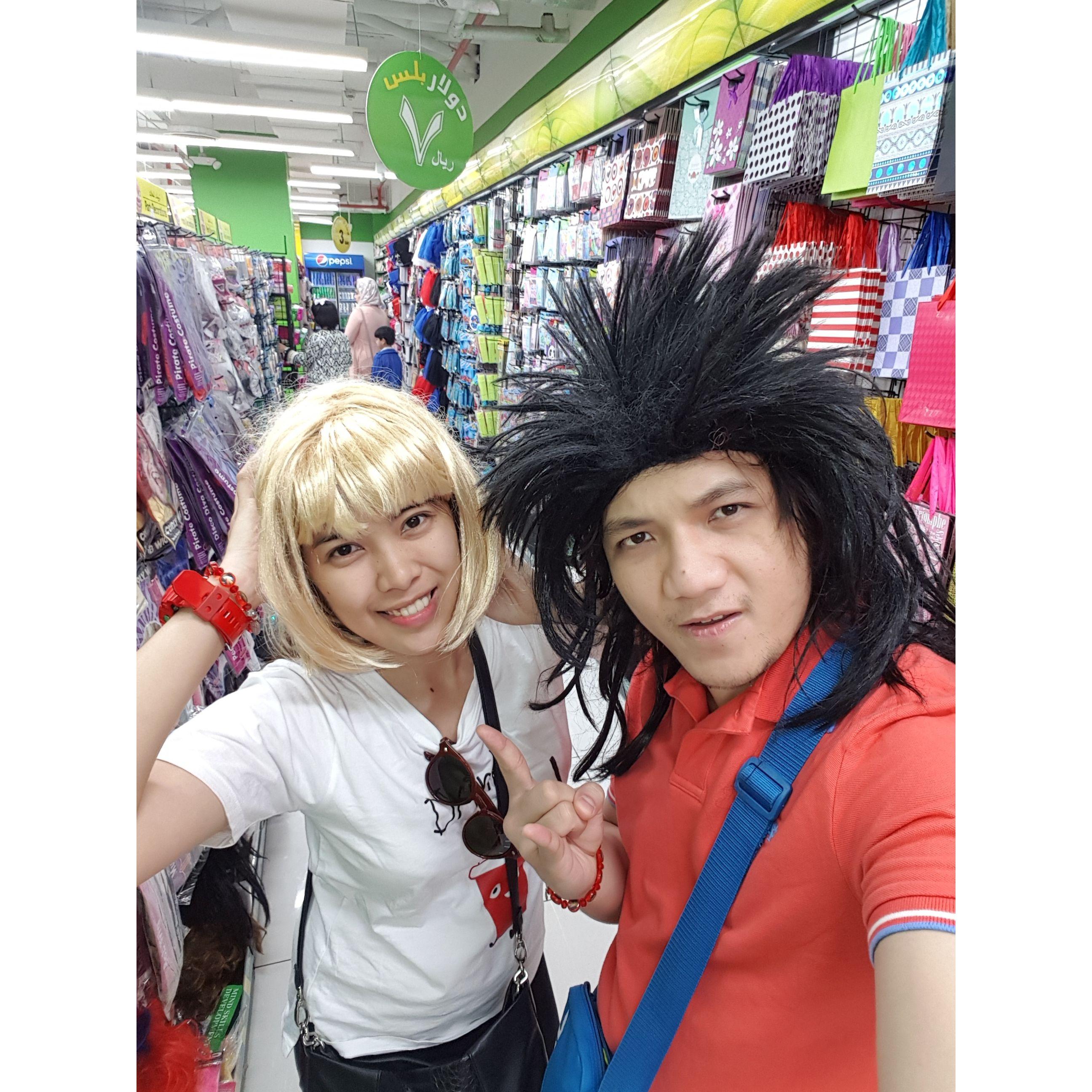 We both have a serious personality but if one breaks in, the other will follow and be spontaneous as it is. This spices up our relationship that we know how to have fun and be fun to be with.