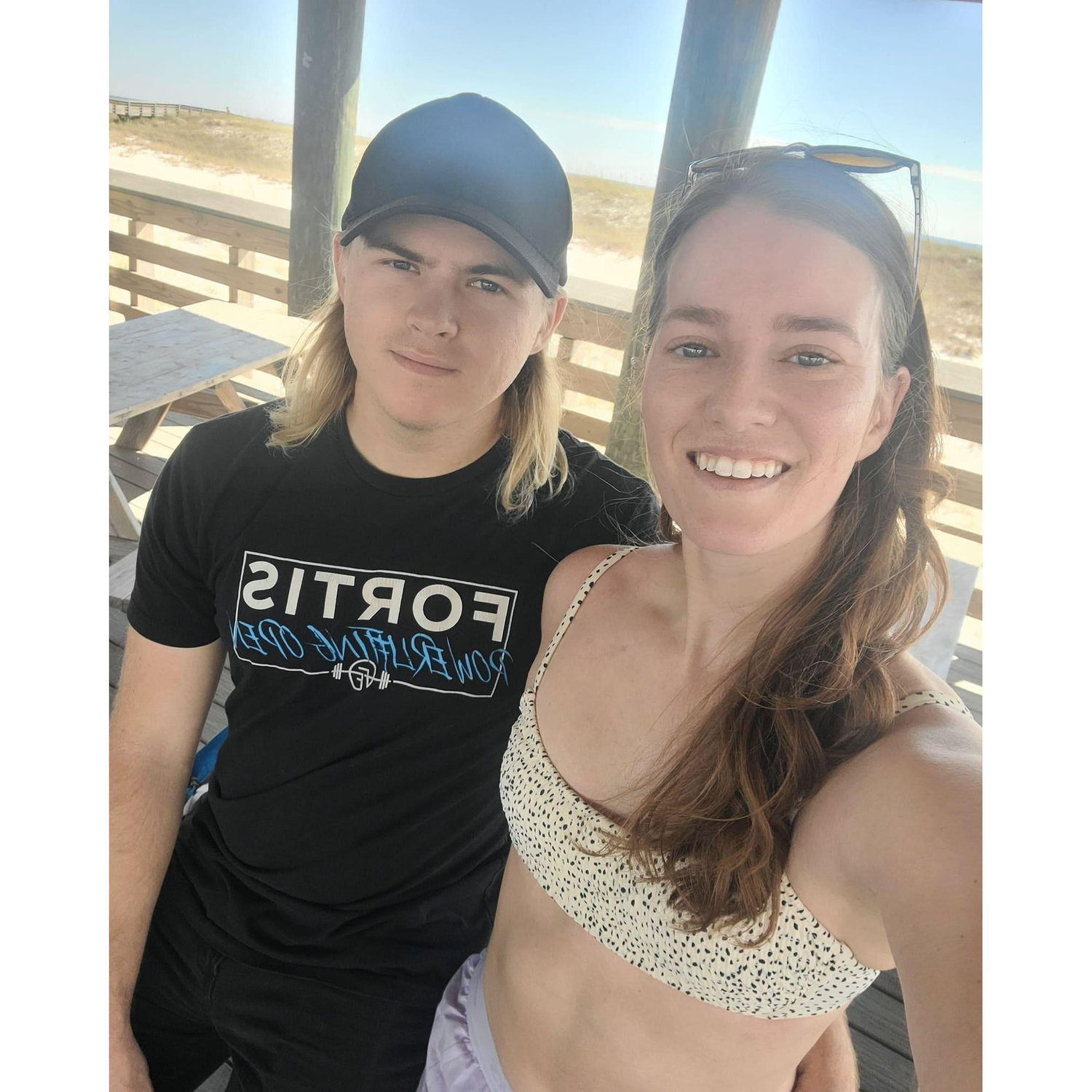 A day at the beach.