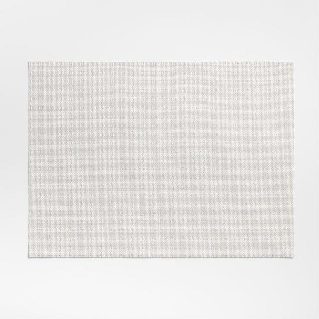 Chilewich ® Folly Neutral Easy-Clean Vinyl Placemat