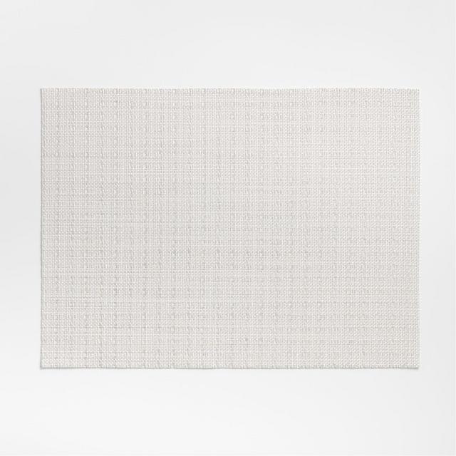 Chilewich ® Folly Neutral Easy-Clean Vinyl Placemat