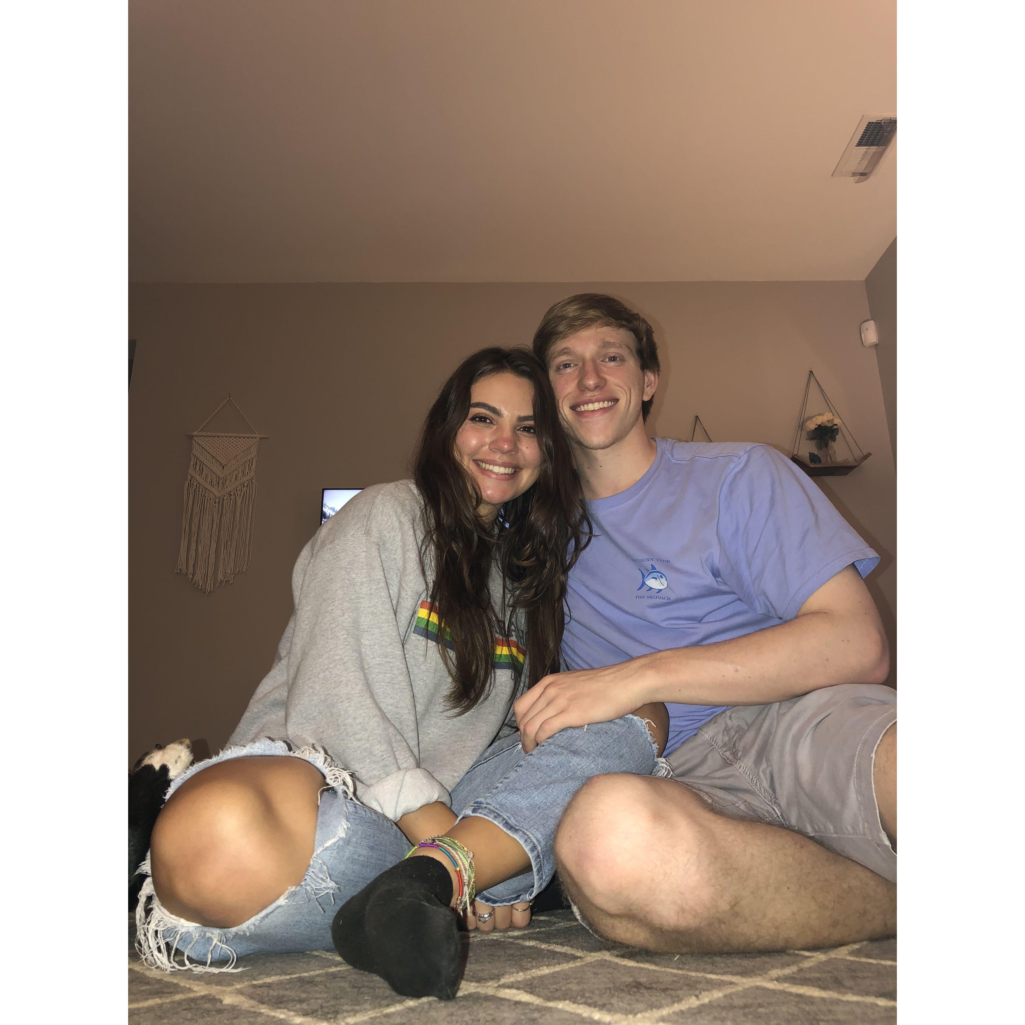 Our first picture ever taken :)