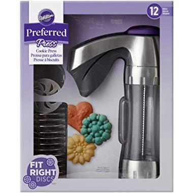 Wilton Preferred Press Cookie Press, 13-Piece