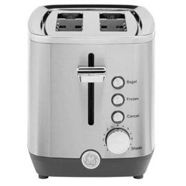 GE 2-Slice Toaster | Stainless Steel