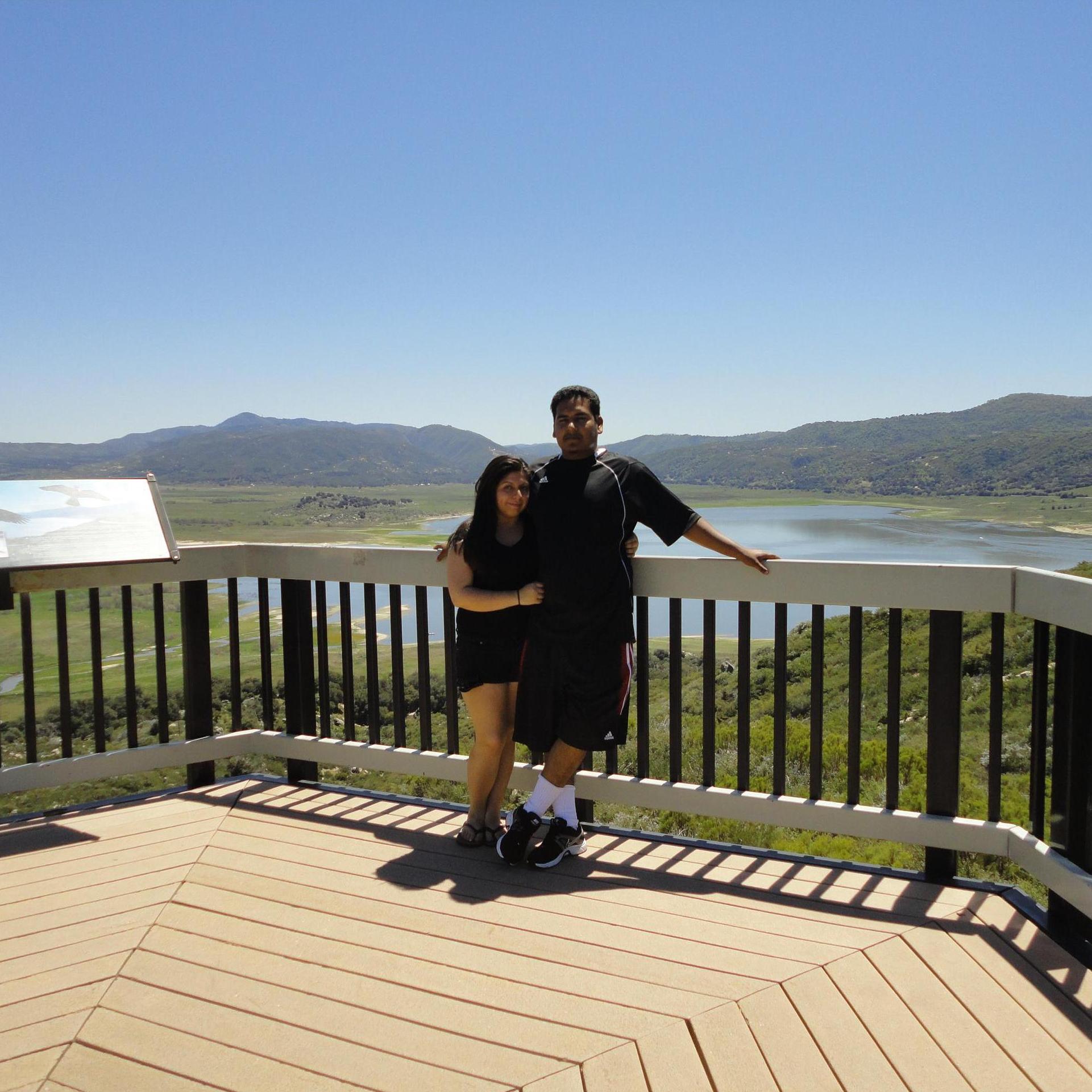 Our first camping Trip together was to Palomar Mountain
