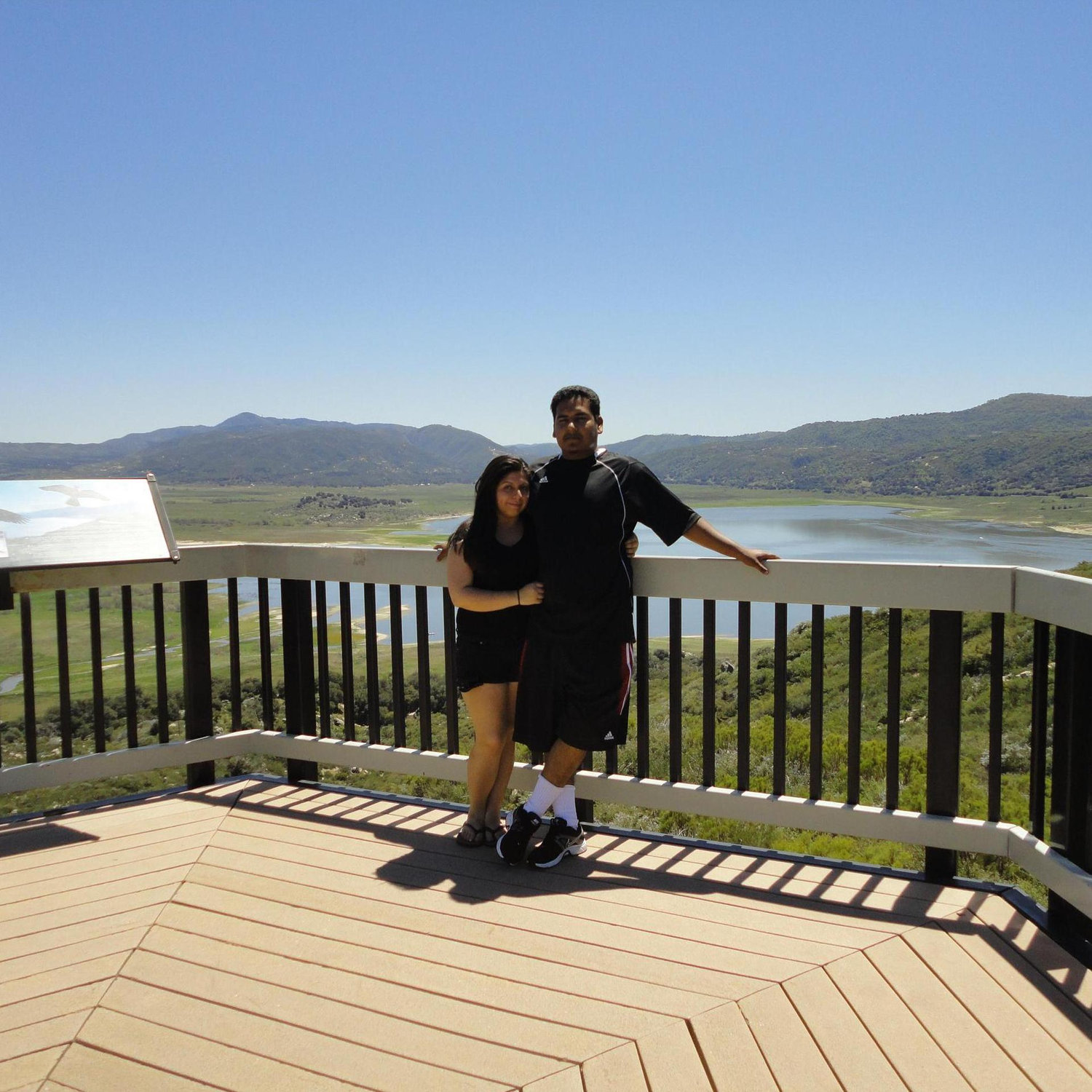 Our first camping Trip together was to Palomar Mountain
