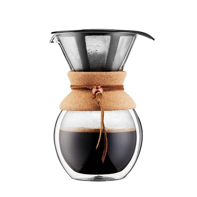 Bodum Double Wall Pour Over Coffee Maker, 34 oz