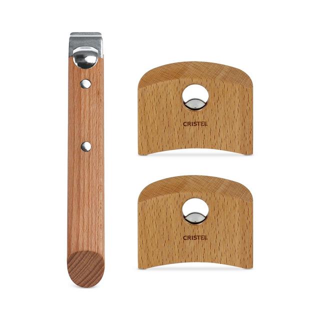 Cristel Casteline Wood Handle Set
