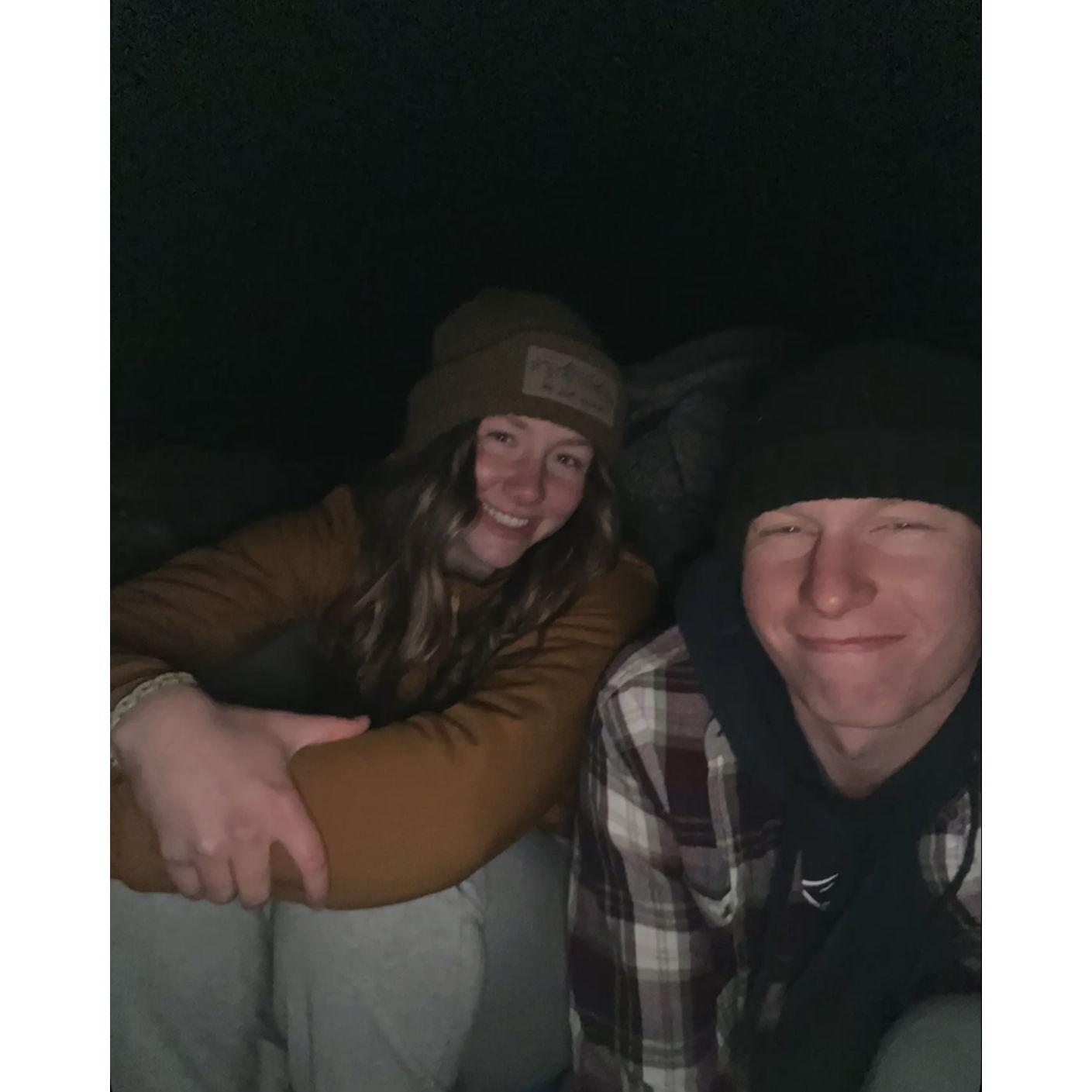 First Date - Night hike and stargazing (November 11th, 2023)