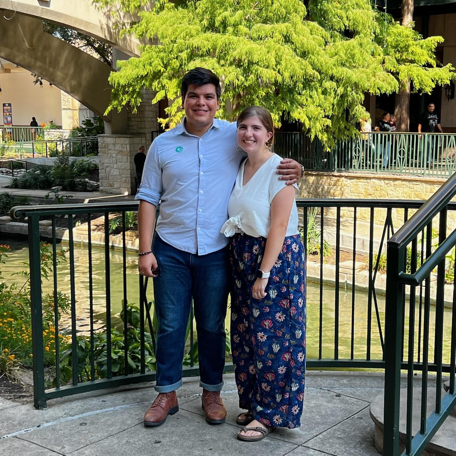 Our first date  started at the San Antonio Museum of Art, then took us to Thai food, the mall, the river walk, ice cream, and the Alamo!