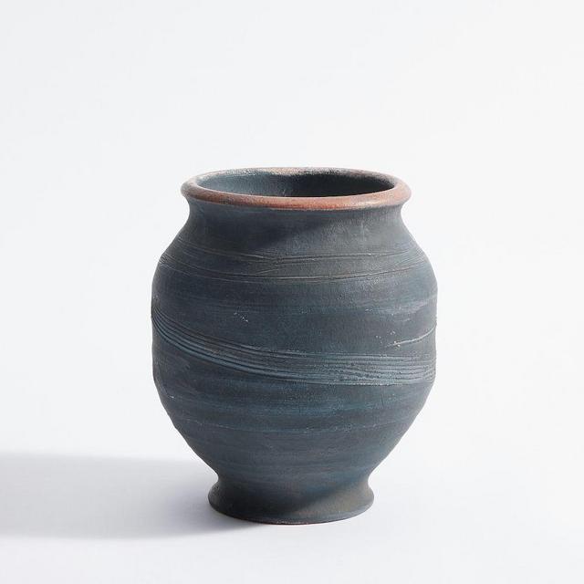 Indigo Artisan Vases, Small, Blue