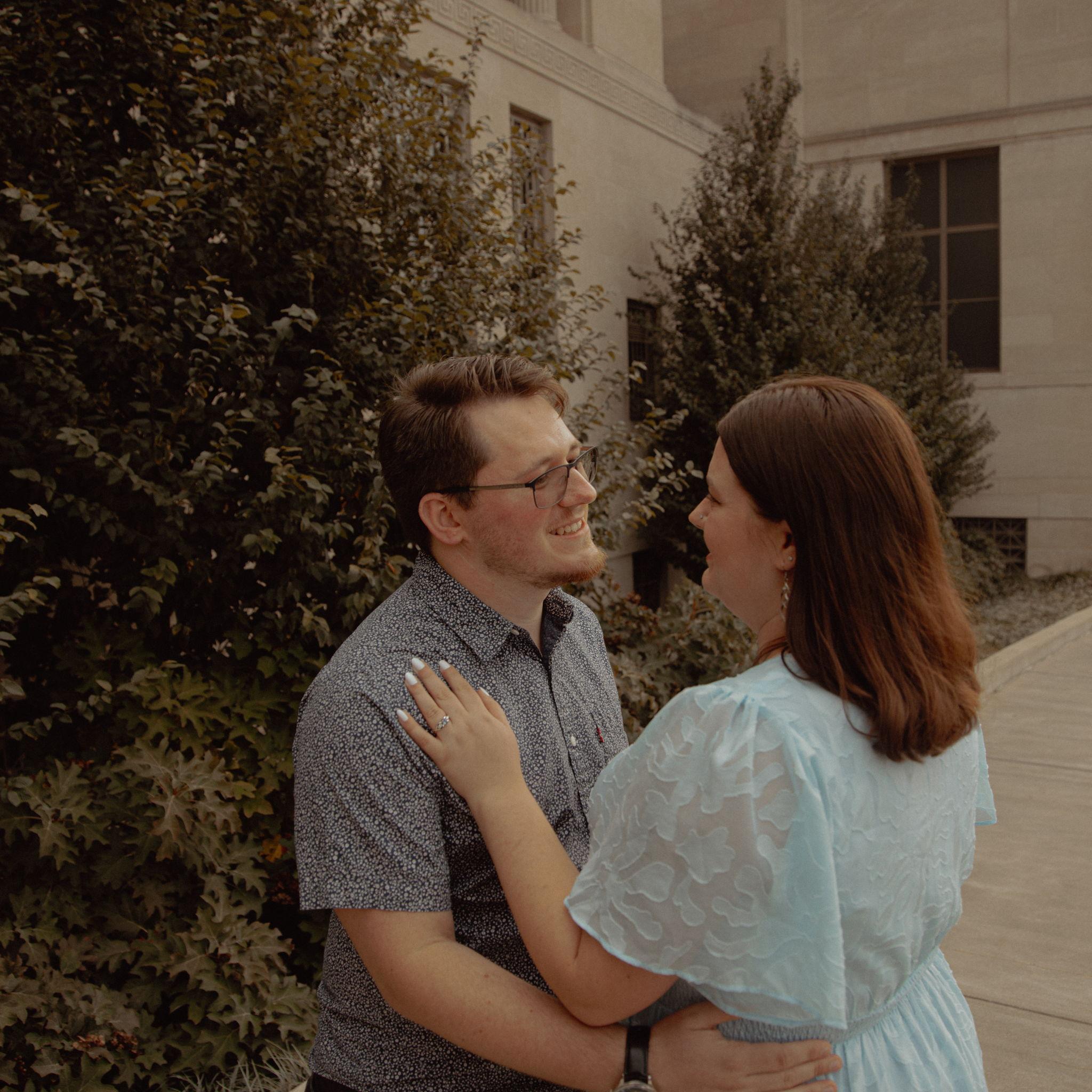 Eventually, they got over their individual anxieties and decided to give dating a try. But they never expected it to go very far.