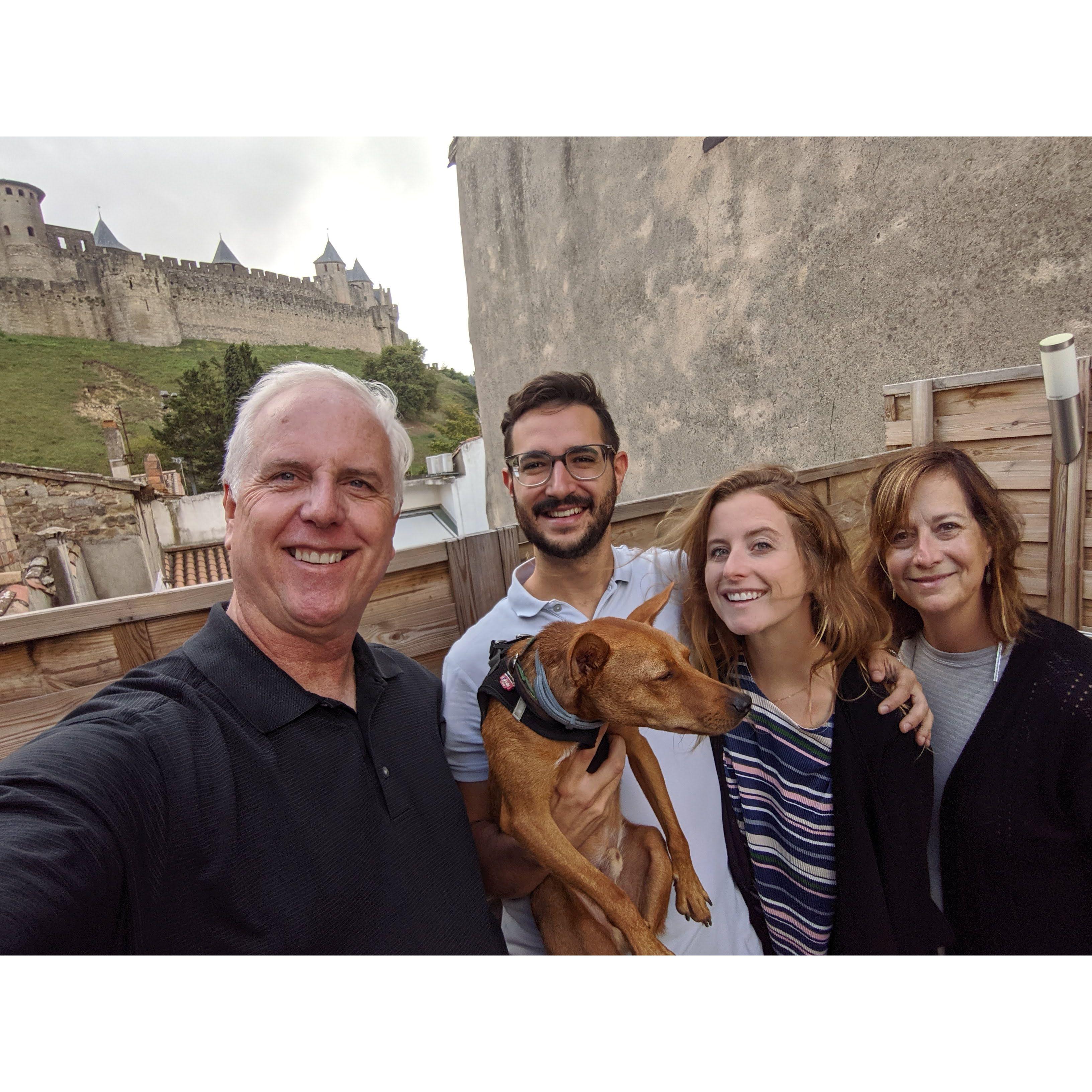 Carcassonne, France family trip in 2019