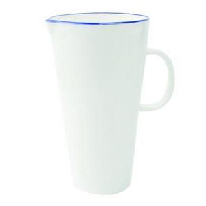 Abbesses Pitcher Blue Rim