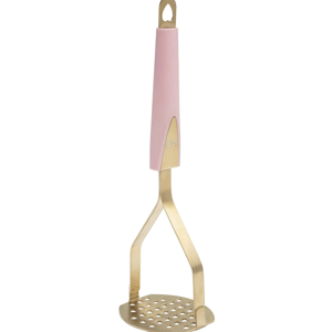 Paris Hilton Potato Masher, Heart-Shaped Stainless Steel Design, Pink