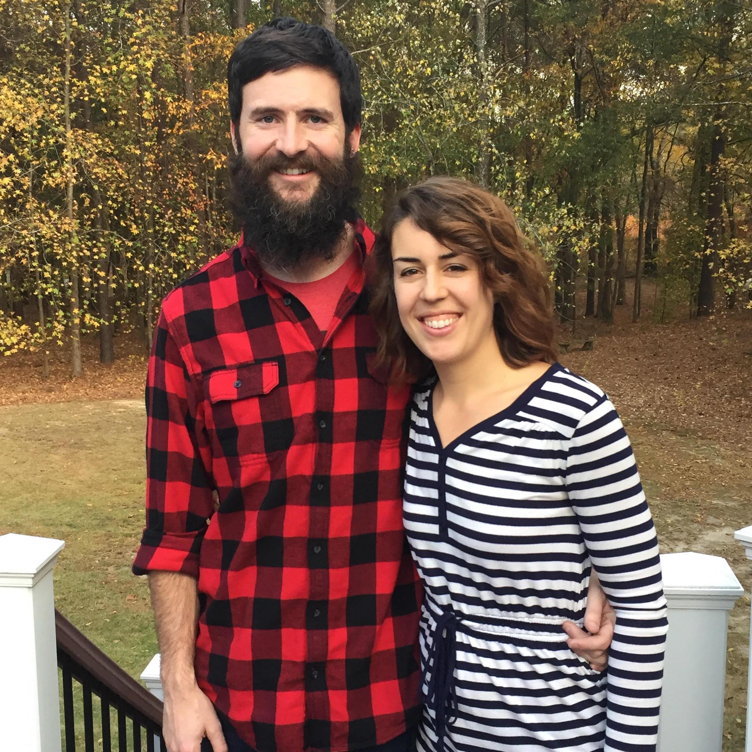 Thanksgiving with the fam...and more stages of Noah's beard :)