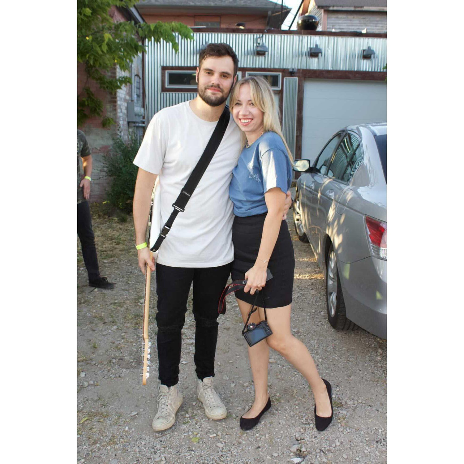Julia at Jake's show for the first time / August 4, 2021