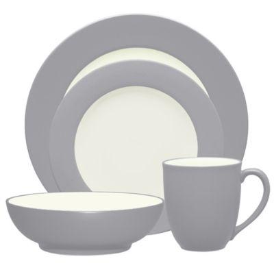 Noritake® Colorwave Rim Dinnerware Collection in Slate