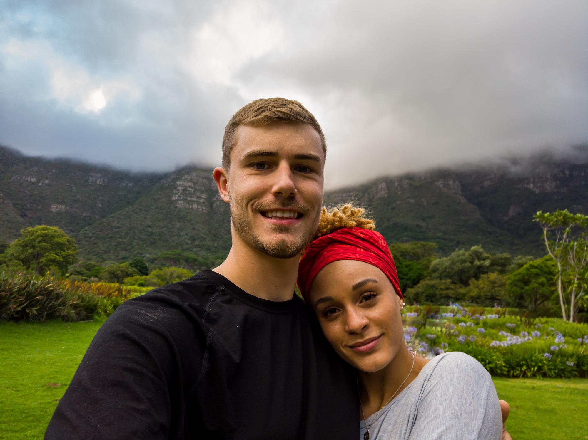 Liv & Seth at the Botanical Gardens in Cape Town