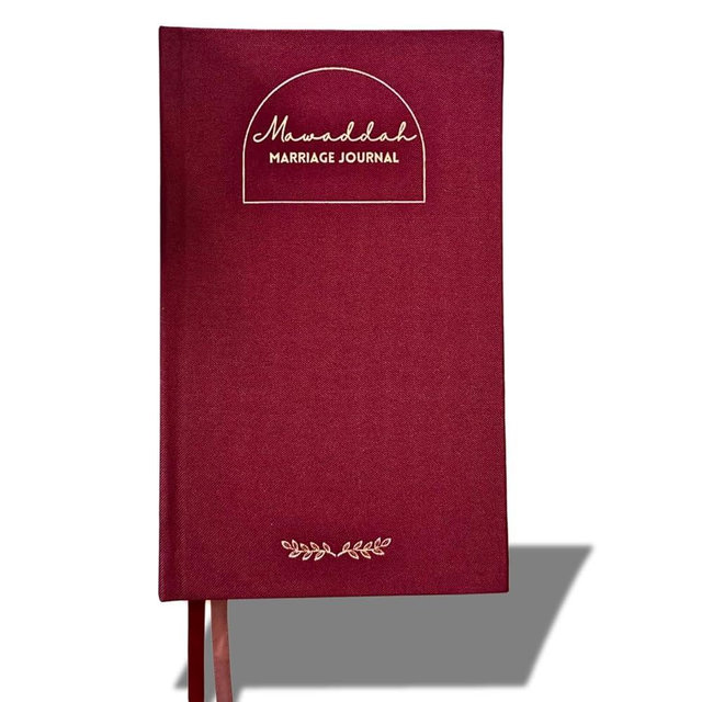 Mawaddah Marriage Journal: A 52-Week Guided Islamic Journal for Strengthening Love, Communication, and Connection in Marriage - Great Gift for Eid, Wedding and Nikkah