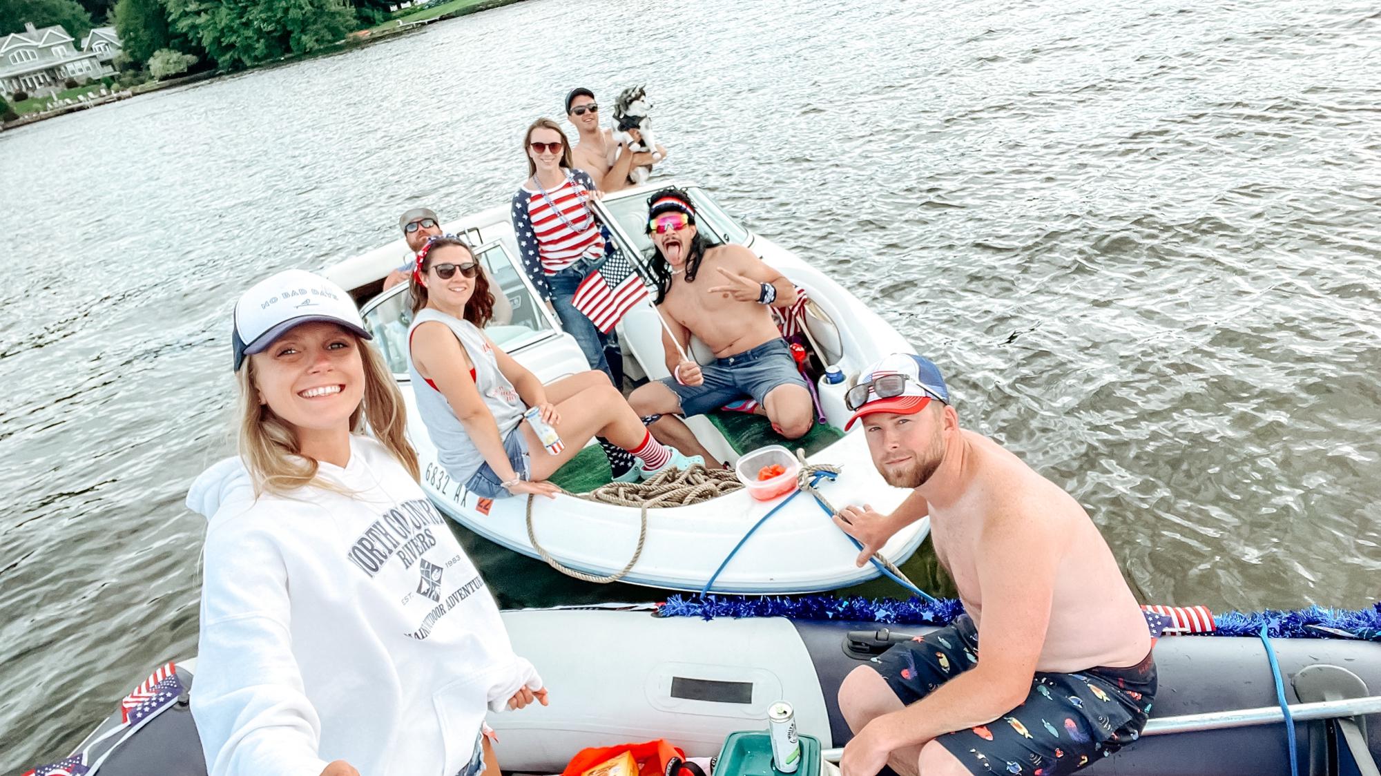 2020 Columbia Lake 4th of July boat parade