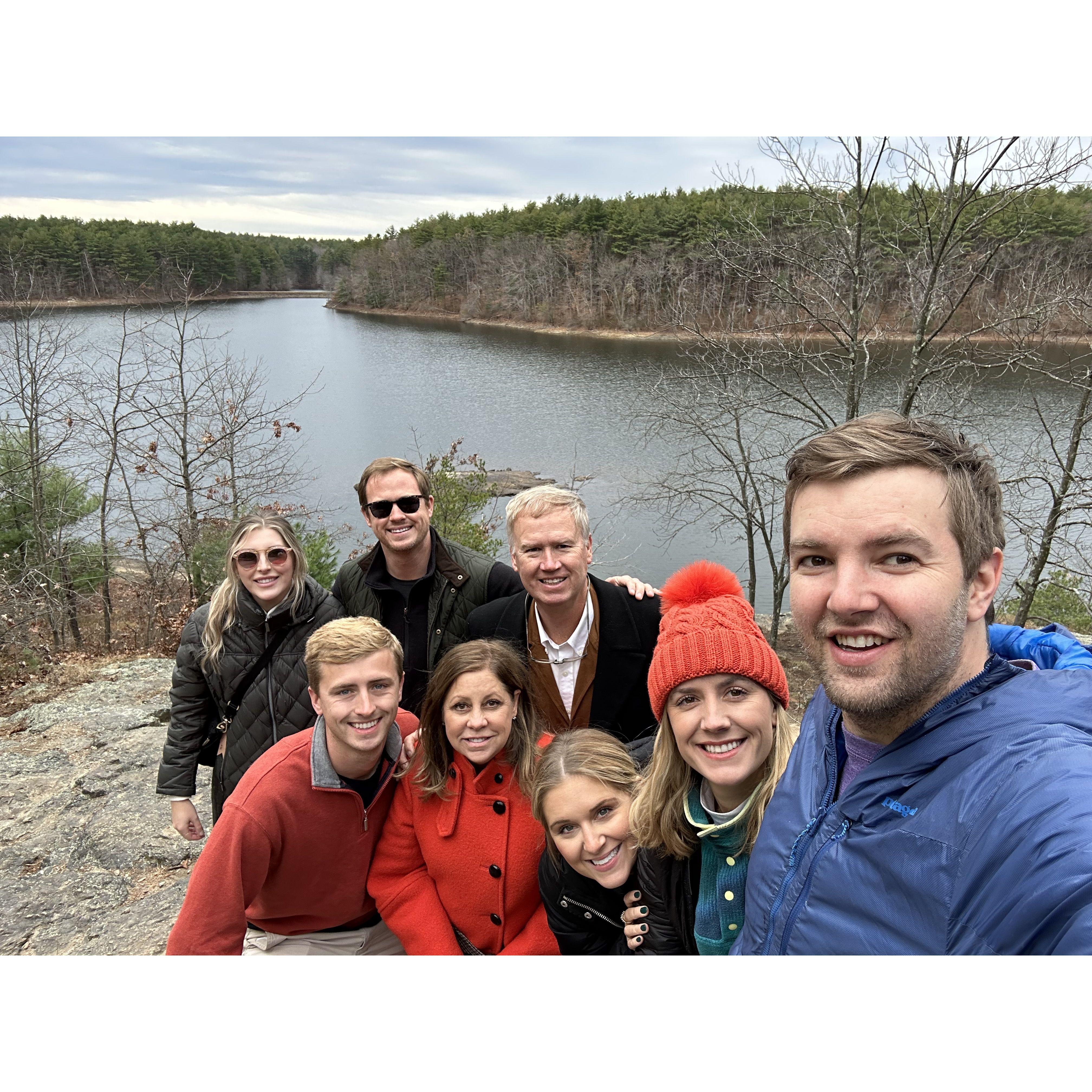Thanksgiving 2022: We hosted all of the Hoogland's in Boston!