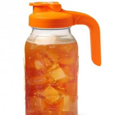 Glass Mason Jar Pitcher