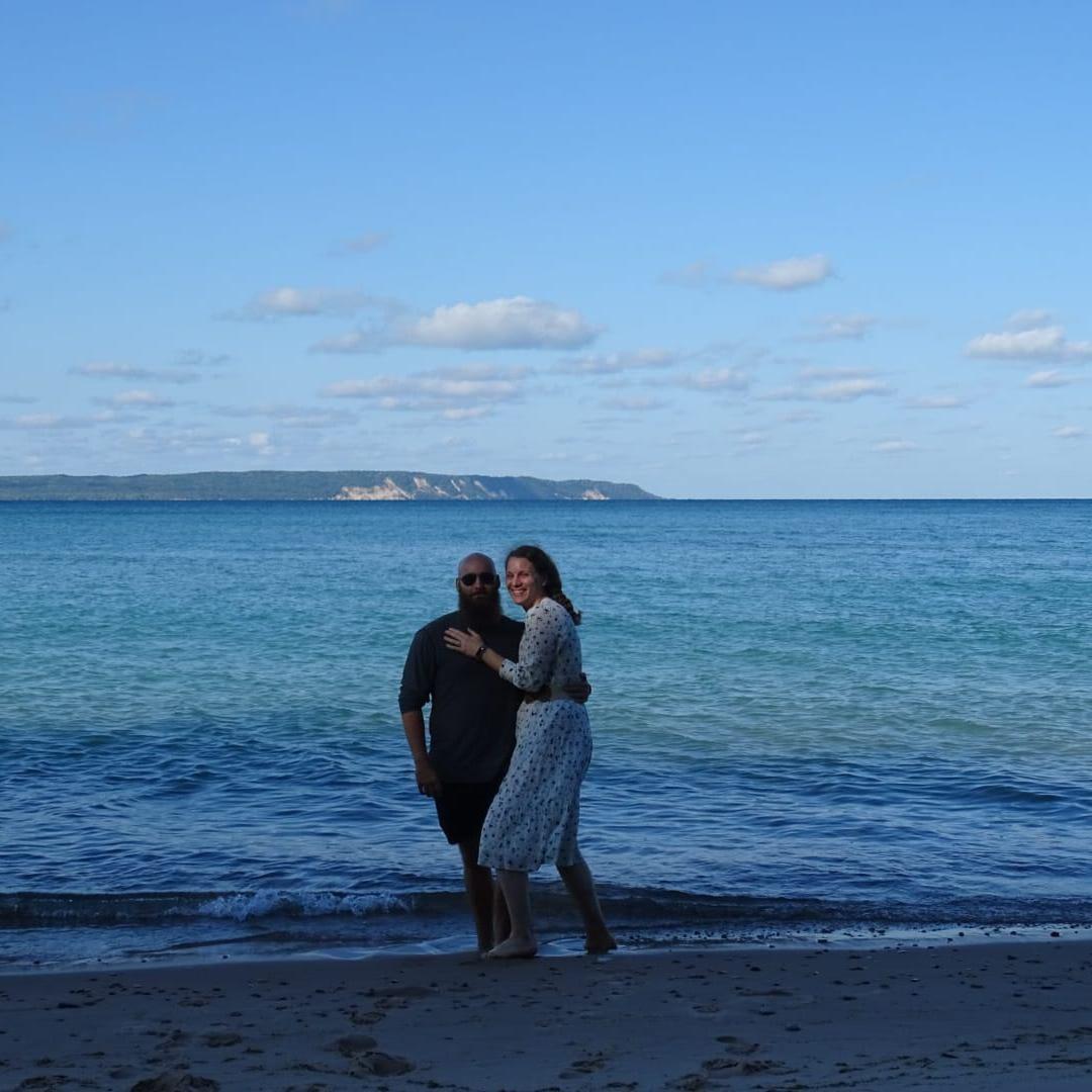 North Fox Island where Adam proposed!