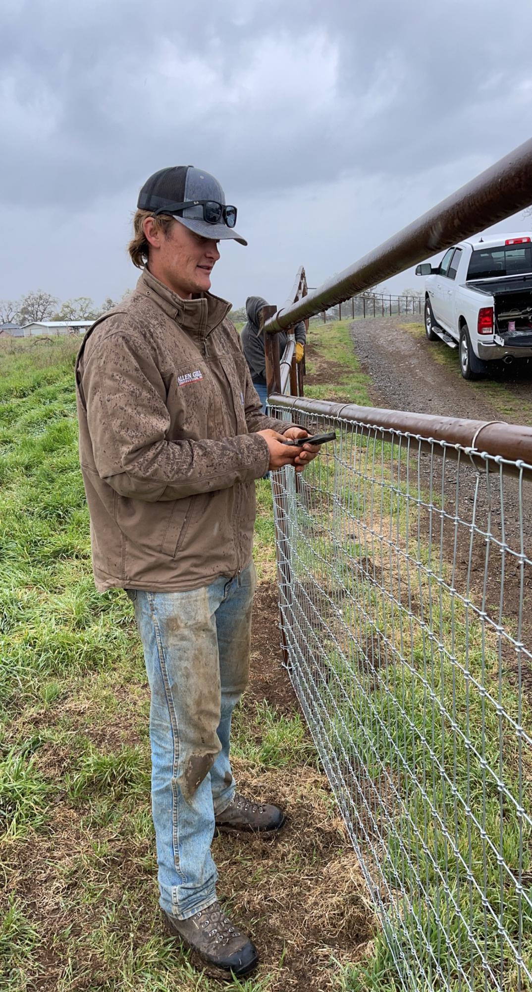 Building fence