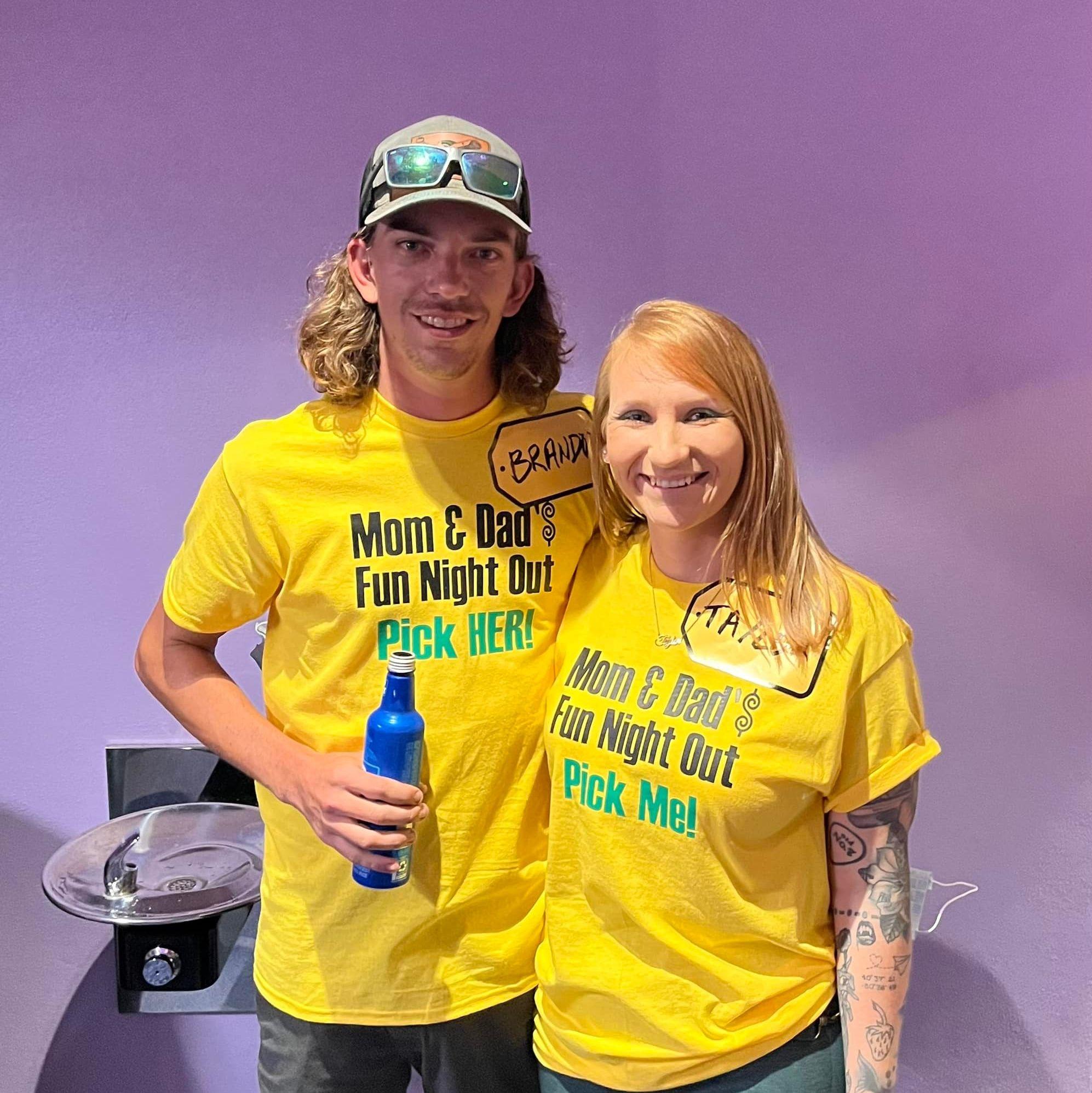 One of our first mom&dad night outs.