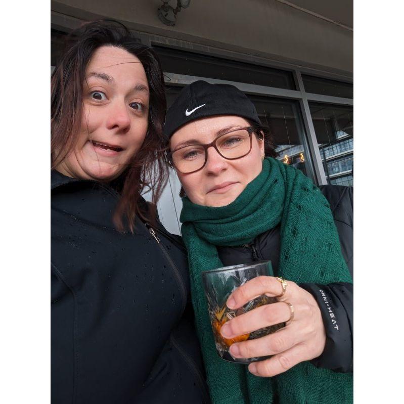 I dragged Lis to the Jersey Shore for the Asbury Park St. Patrick's Day parade. Needless to say, it was a little cold, but she took it like a champ!