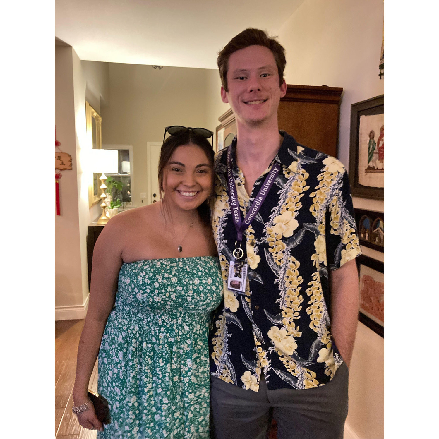 Dressed up as the iconic Christi & Jacob Youmans