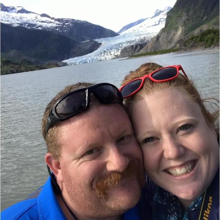 On our first cruise in Alaska.