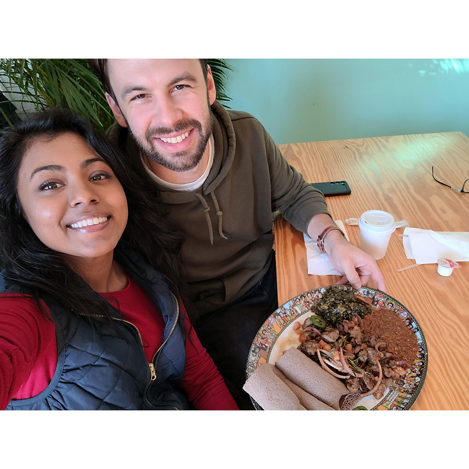 Sharing our love of Ethiopian food.