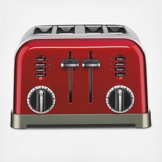 4-Slice Metal Classic Toaster CPT-180BKSP1