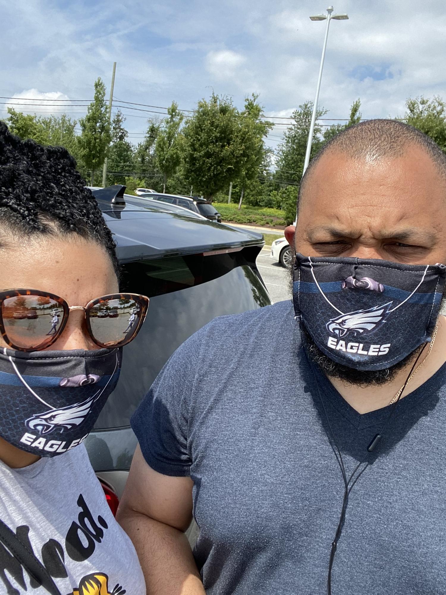 Our first trip back to the National Harbor outlets after quarantine restrictions lifted