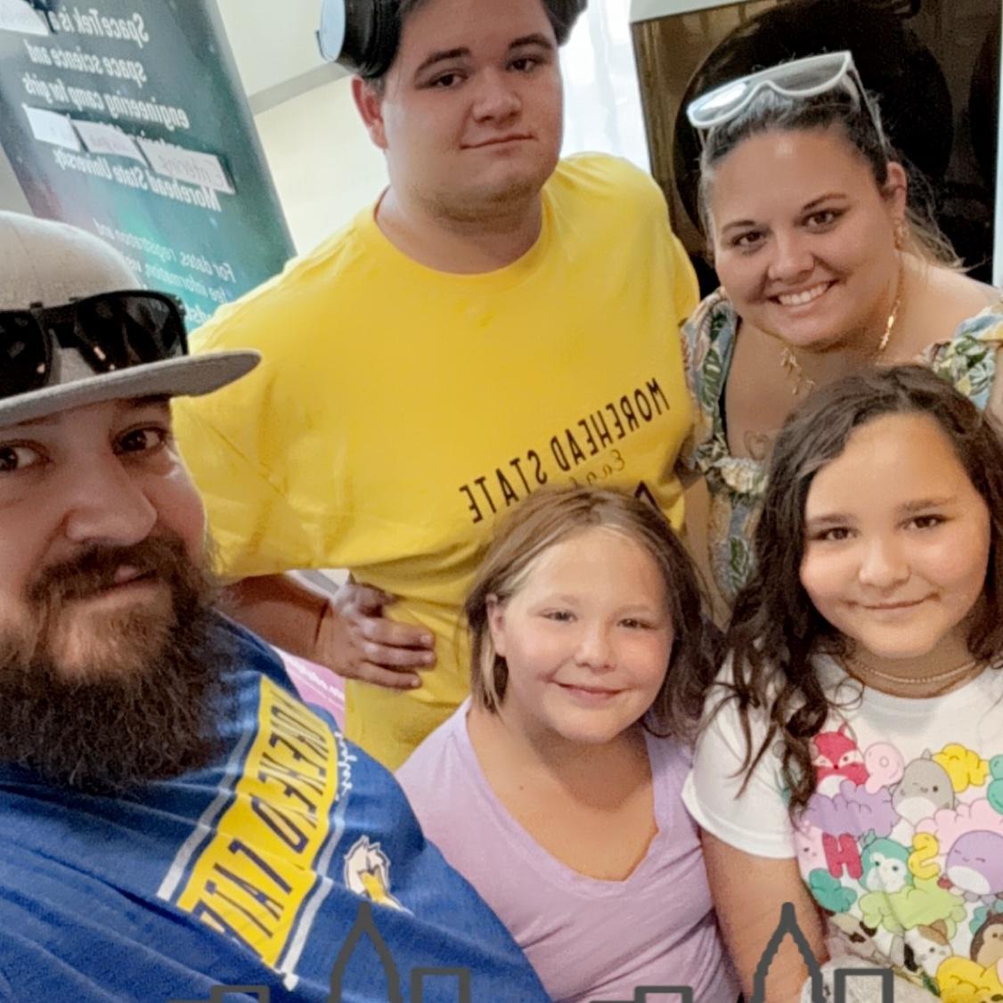 Visiting Killian at college for parents weekend