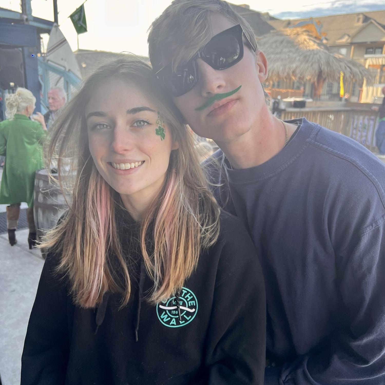 Our first St. Patrick’s day together! ☘️