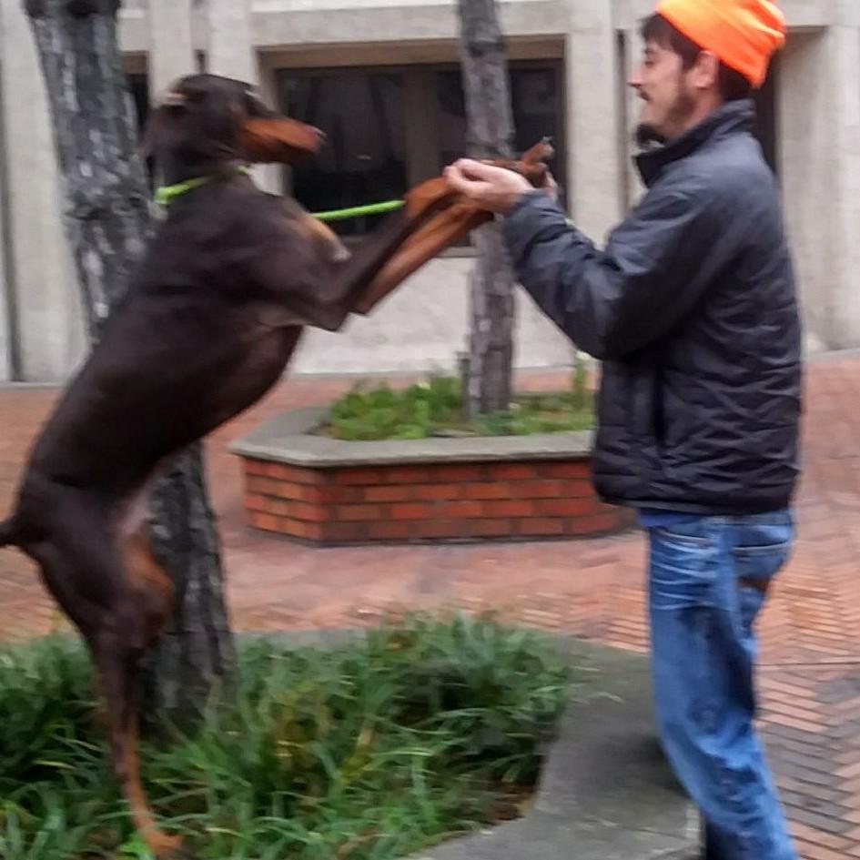 Daddy and Doggy <3 2018 Seattle, Wa
